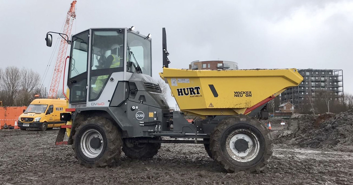 WACKER NEUSON 6 TONNE DV60 DUAL VIEW