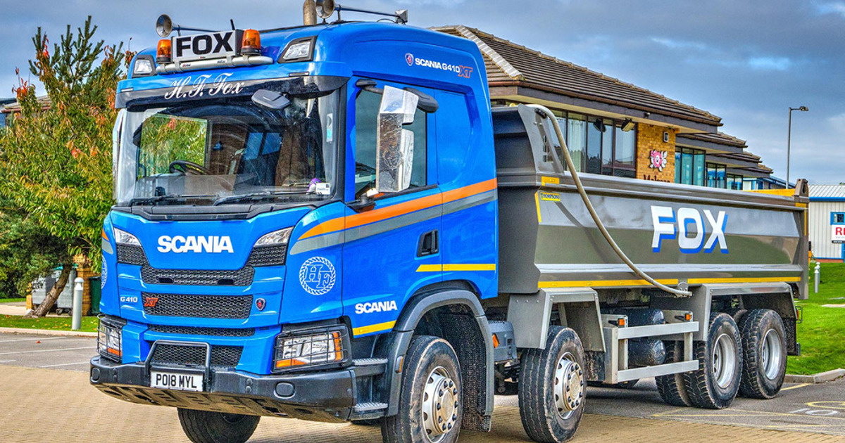 Scania 8 Wheeler Tipper