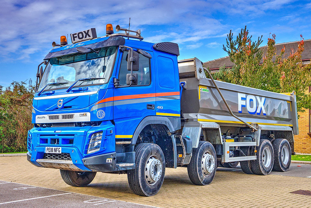 Volvo 8 Wheel Tipper