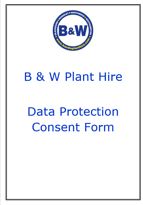 Data Protection Consent Form GPRP Customers