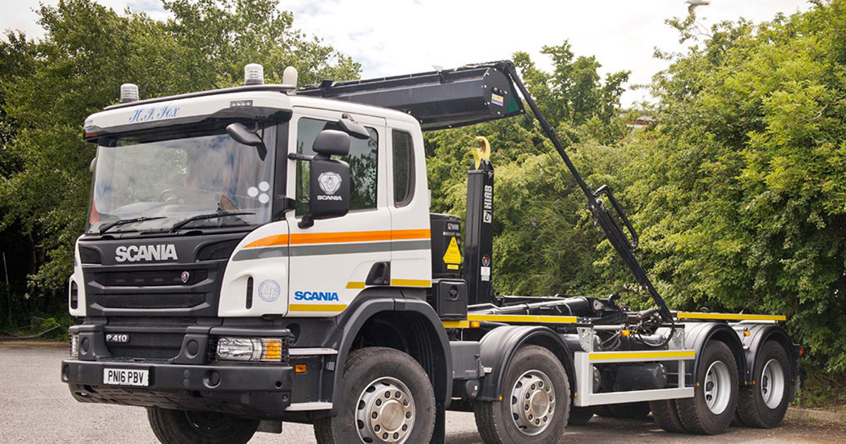 Volvo FMX 8W Hook Lift