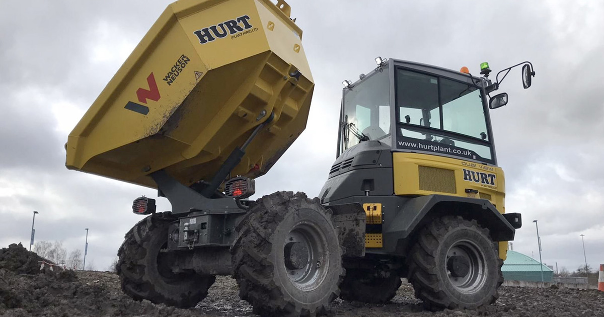 WACKER NEUSON 9 TONNE DV90 DUAL VIEW