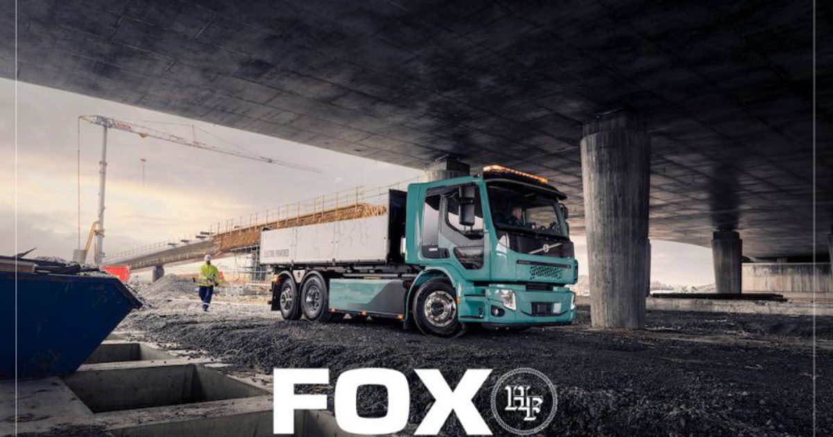 Fox Group first in the UK for Volvo FE Electric Tippers