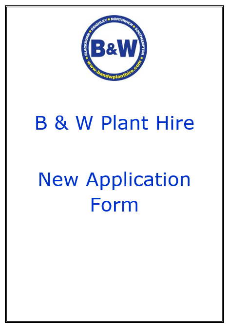 New Customer Application Form 1