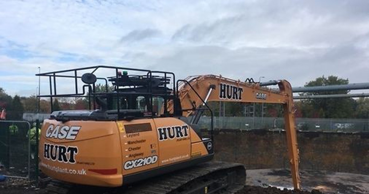 Long Reach Excavators - Case CX210D LR